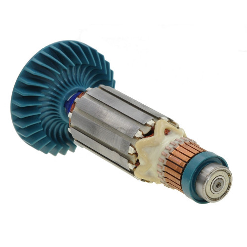 Якорь болгарка Makita 9527NB оригинал 517308-0 (144*32 под вал 6,5мм / шлиц)