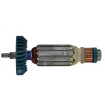 Якорь болгарка Makita 9527NB оригинал 517308-0 (144*32 под вал 6,5мм / шлиц)
