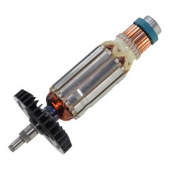 Якір болгарки УШМ Makita 9525NB / 9524NB оригінал 517303-0 (144,5*31,5 посадка 6мм)