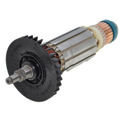 Якорь болгарки УШМ Makita 9525NB/9524NB оригинал 517303-0 (144,5*31,5 посадка 6мм) 2