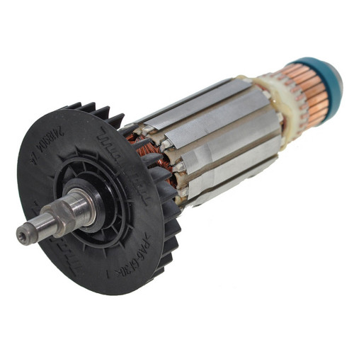 Якорь болгарки УШМ Makita 9525NB/9524NB оригинал 517303-0 (144,5*31,5 посадка 6мм)