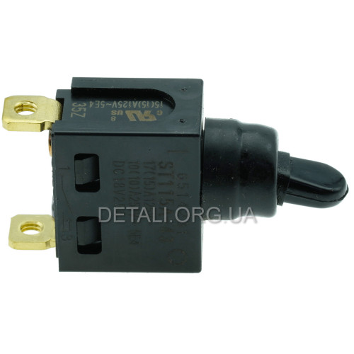 Кнопка (вимикач) фрезера 3706 Makita оригінал 651423-1