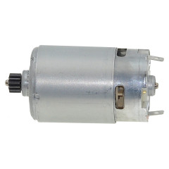Двигатель шуруповерта Makita BHP343 оригинал 629900-1 (d38 / L75 / dвала3,2 мм)