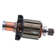 Якорь аккумуляторного шуруповерта Makita BDF454/BHP454 в сборе (31*84 14-з прямо) оригинал 619230-8 2