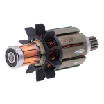 Якорь аккумуляторного шуруповерта Makita BDF454/BHP454 в сборе (31*84 14-з прямо) оригинал 619230-8
