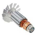 Якір відбійного молотка Makita HM1400 оригінал 514843-9 (198*49,5 7-з вправо)