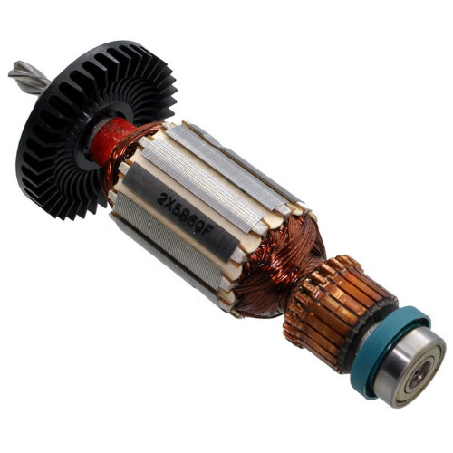 Якорь дрели Maktec MT818 Makita оригинал 515869-4 (137*31,5 4-з лево)