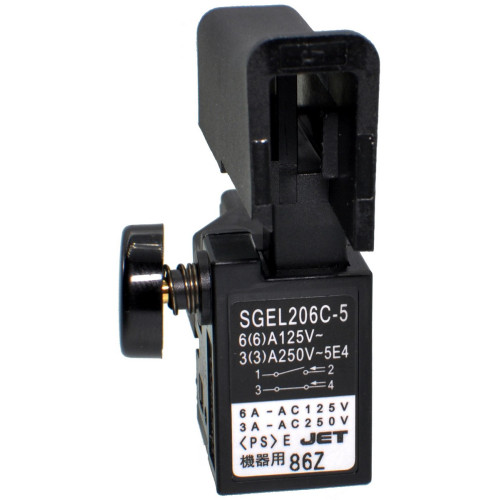 Кнопка SGEL206C шлифмашины Makita BO3700 оригинал 651286-5
