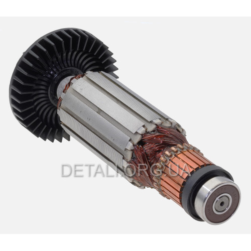 Якорь дрель Makita HP2070 оригинал 517464-6 (155*32 5-з право)
