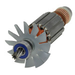 Якір шліфувальної машини Makita 9741 оригінал 512928-5 (169*41 7-з ліво)