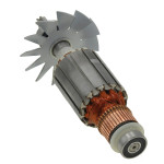 Якір шліфувальної машини Makita 9741 оригінал 512928-5 (169*41 7-з ліво)