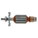 Якорь шлифмашины Makita 9741 оригинал 512928-5 (169*41 7-з лево)