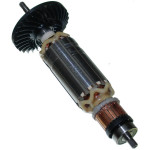 Якорь болгарка Makita GA5040C оригинал 510377-0 / 515373-3 / 515364-4 (185*35 посадка 6мм)