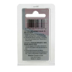 Комплект ламп аккумуляторного фонаря Makita BML 185 оригинал A - 90261 (2шт) 2