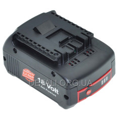 Аккумулятор шуруповерт Bosch LI-ion 18V 3.0Ah аналог 2607336092