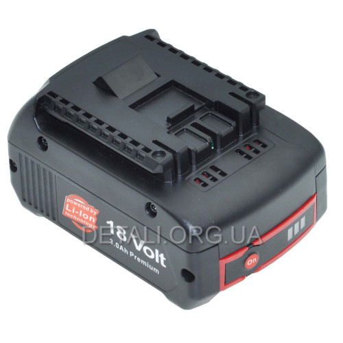 Акумулятор шуруповерт Bosch LI - ion 18V 3.0Ah аналог 2607336092