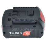 Аккумулятор шуруповерт Bosch LI-ion 18V 3.0Ah аналог 2607336092