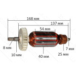 якір болгарка Topex 125 1060 Вт Nest( 168*40 шліц 8мм)