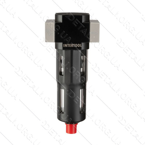 Фільтр для очистки повітря в металлічекском корпусі INTERTOOL PT-1414