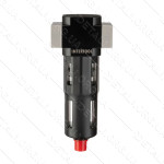 Фільтр для очистки повітря в металлічекском корпусі INTERTOOL PT-1414