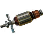 Якір (ротор)  дискової пилки Makita MLS100 оригінал JM23000100(193*53 9-з право)