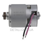 Двигатель 20V шуруповерта Ronix 8905K, ProCraft PA-214 (d44 L вала 72 шестерня 18 зубов d14.5)