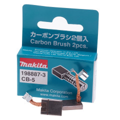 Щітки мідно-графітні 3х10х13 CB-5 акумуляторного шуруповерта Makita DTD156 оригінал 198887-3