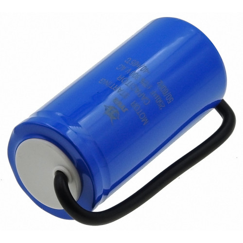 Конденсатор JYUL CD-60 250мкф - 300 VAC Пусковий - 50Hz. (50 * 104 mm)