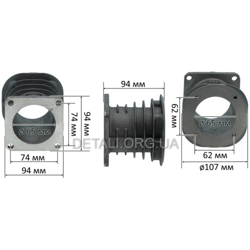 Цилиндр компрессора d65 H94