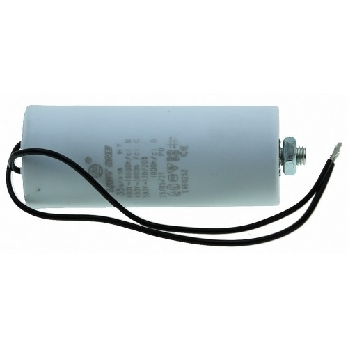 Конденсатор Last One 35мкф провода + винт HY10 CBB-60L (40*100мм)