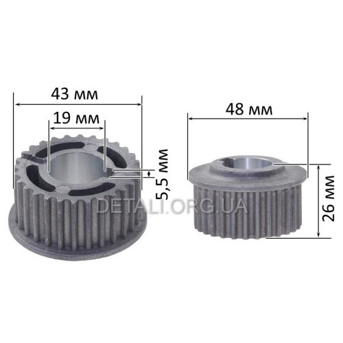 Шкив Black & Decker / DeWalt оригинал 559706-00