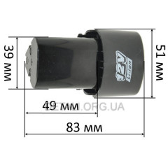 Аккумулятор шуруповерта Makita Li-ion 12V 2Ah 2