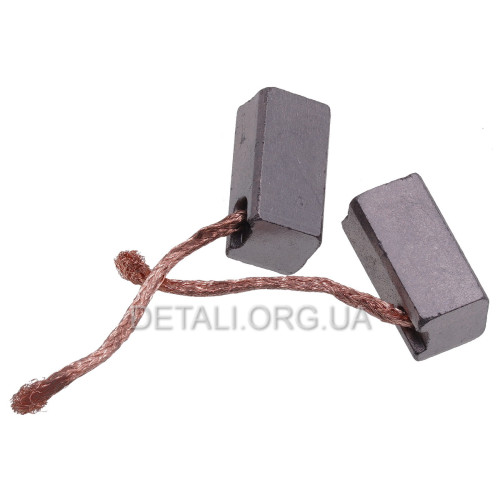 Щітки міднографітові 8х10х20 двигуна генератора J455A DC12V/24V/48V