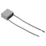Конденсатор 0,1 мФ 250V~275V Makita прямоугольный 14х17 провод оригинал 970109850