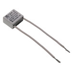 Конденсатор 0,1 мФ 250V~275V Makita прямоугольный 14х17 провод оригинал 970109850