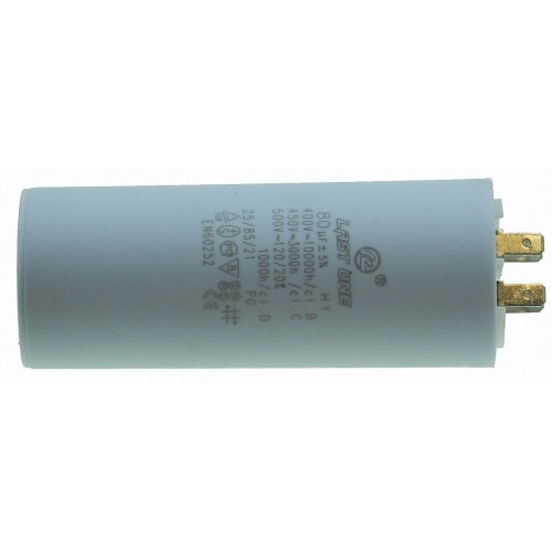 Конденсатор Last One 80мкф клеммы HY1 CBB-60H (50*124мм)