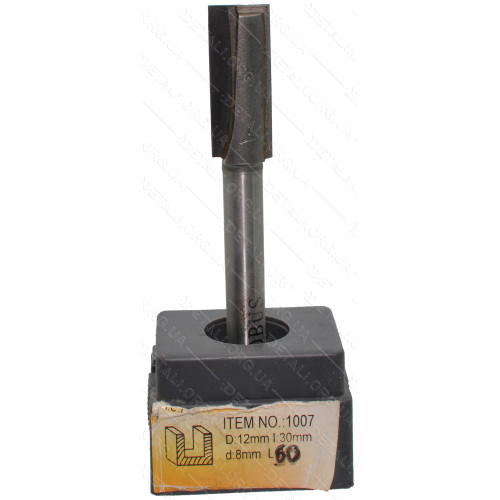 Фреза Globus Item 1007 D12mm L30mm d8mm Lвал 60mm