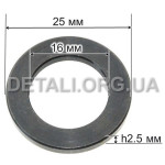 Шайба дисковой пилы DeWalt DW704 оригинал 152636-00 (d16*25 / h2,5 мм)