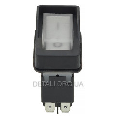 Кнопка рейсмуса JET JWP-12 4 контакта 15A с пружиной DKLD DZ-6 2