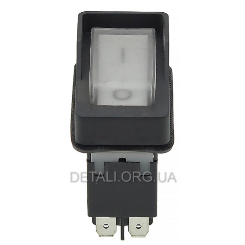 Кнопка рейсмусу JET JWP-12 4 контакти 15A із пружиною DKLD DZ-6