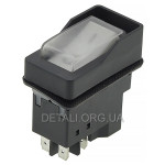Кнопка рейсмуса JET JWP-12 4 контакта 15A с пружиной DKLD DZ-6