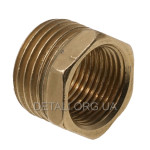 Переходник 1/2"п - 3/8"м h15