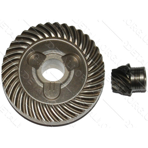 Шестерни (пара) болгарки Bosch GWS 15 оригинал 1607000D4Z (d1 12*51,5/d2 7*16/h2 17) 