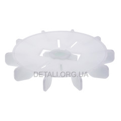 Крыльчатка компрессора белая d15*140 2