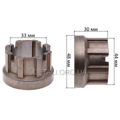 Муфта сцепления перфоратора DWT BH14-32 (d33*44*48 h30 мм) 2