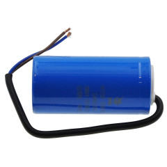 Конденсатор JYUL CD-60 300мкф пусковой - 300 VAC провода (50*105 mm)