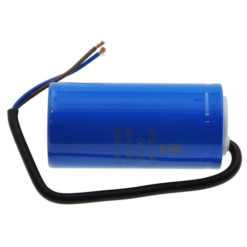 Конденсатор JYUL CD-60 300мкф пусковой - 300 VAC провода (50*105 mm)
