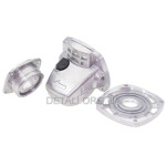 Корпус редуктора (голова) болгарки УШМ Makita GA9555/9558 аналог 317814-3