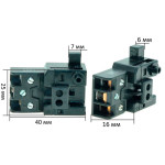 Кнопка дискової пилки Makita DHS 710 оригінал 650730-9