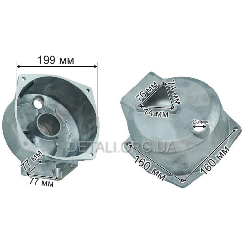 Корпус мотопомпы FP 20C Lмц 160mm 2"